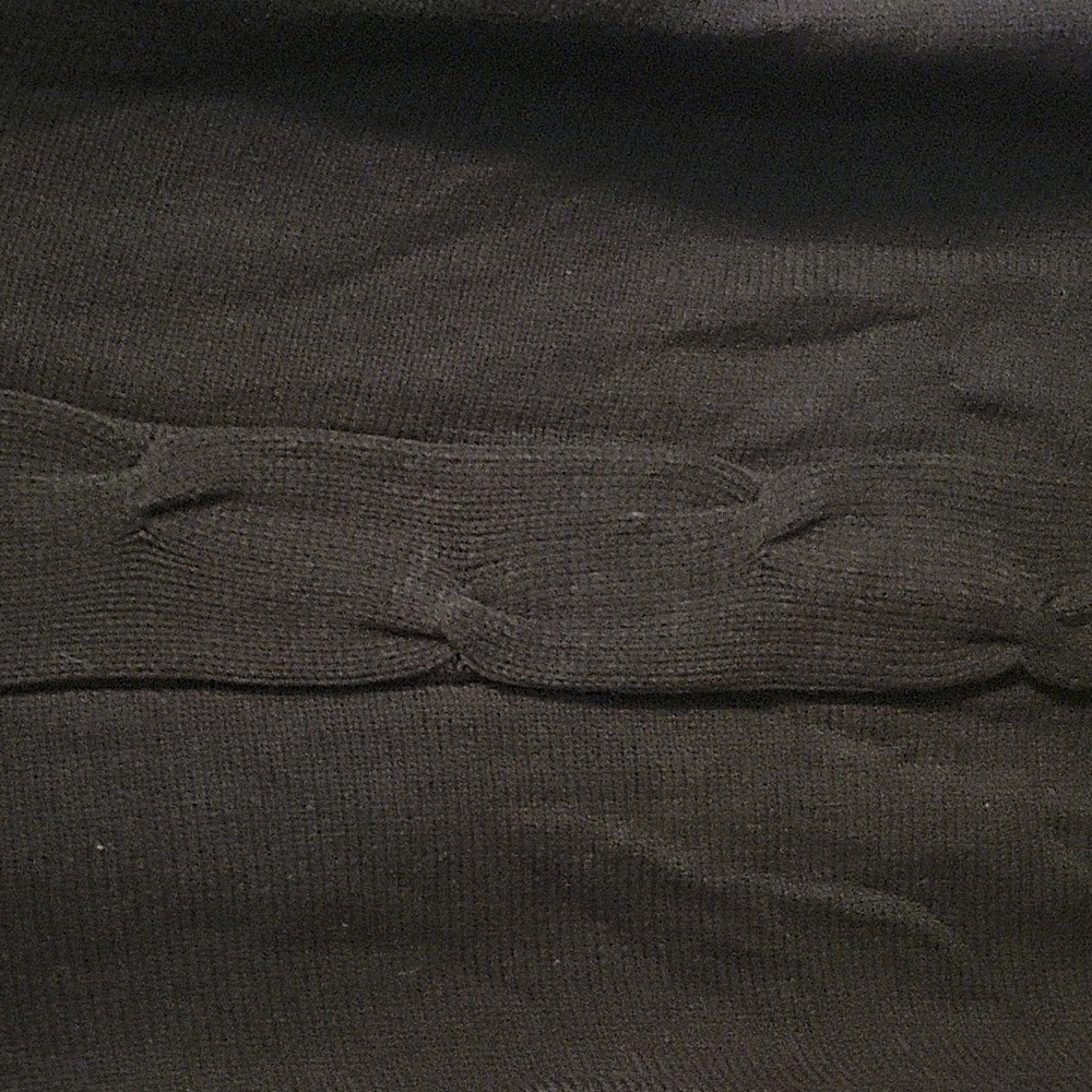 AB studio cowlneck short sleeve sweater - Picture 2 of 8